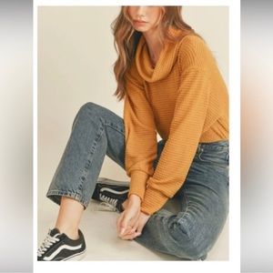 Free People Juicy Long Sleeve Thermal In Canyon Moon